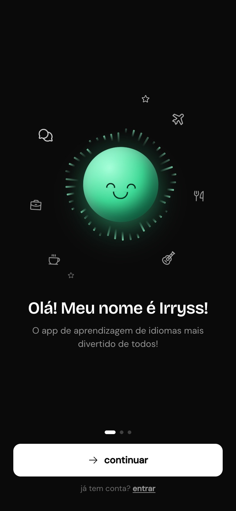 Abertura, versão anterior